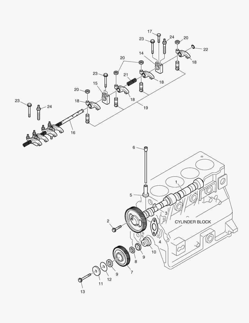 Спецтехника 005 CAMSHAFT