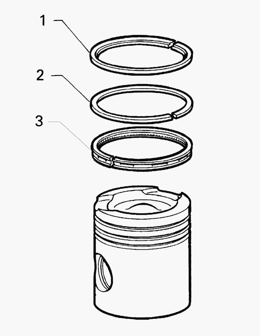 G010-55 REPAIR KIT; PISTON RINGS