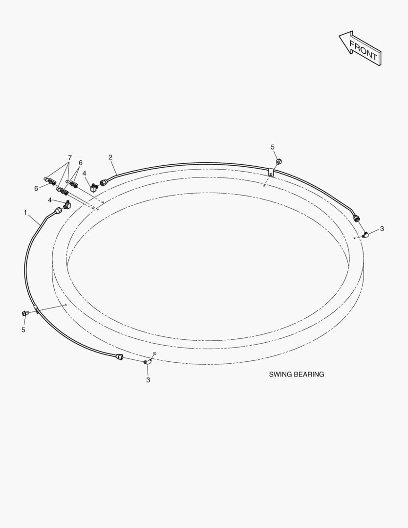 ТРУБОПРОВОД СМАЗОЧНОЙ СИСТЕМЫ