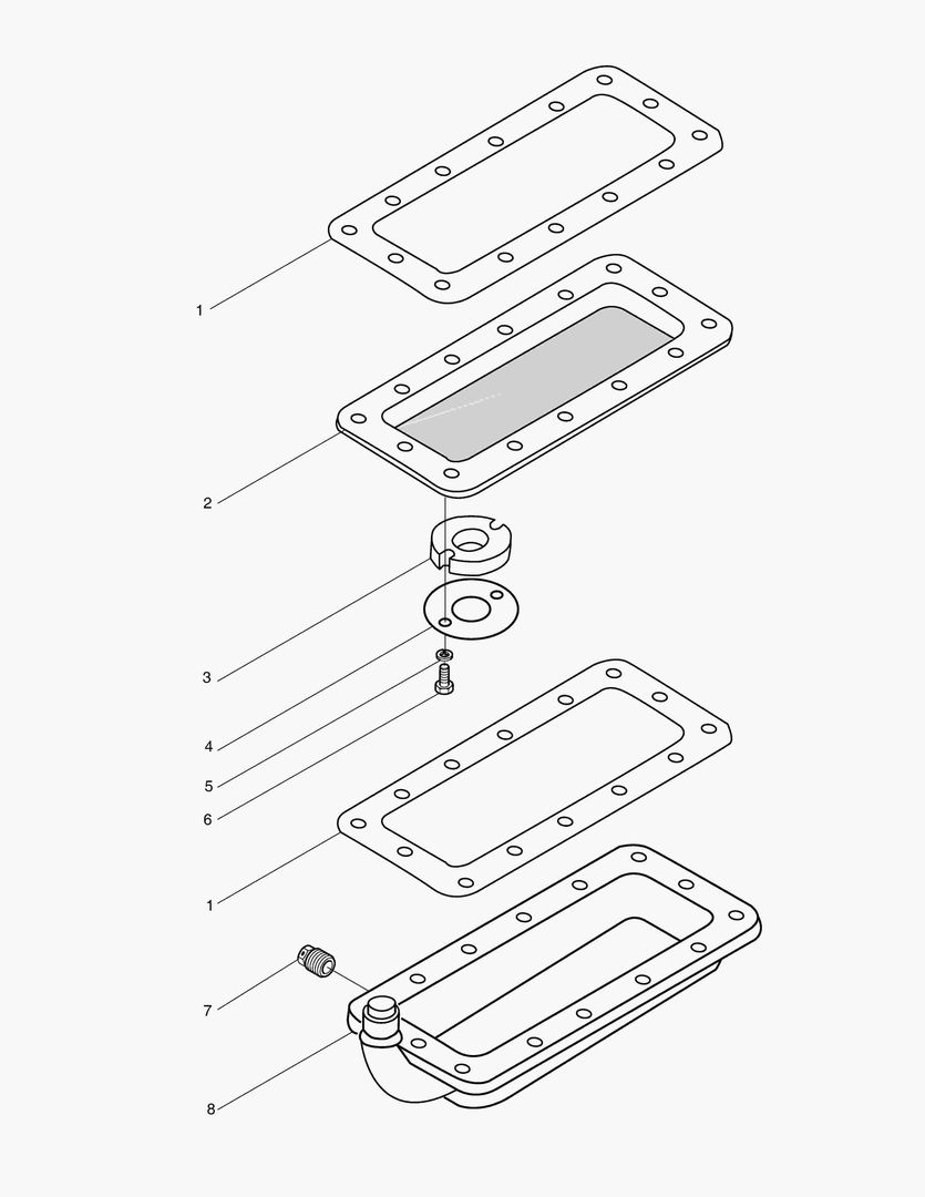 ТРАНСМИССИЯ - МАСЛЯНЫЙ ПОДДОН В СБОРЕ