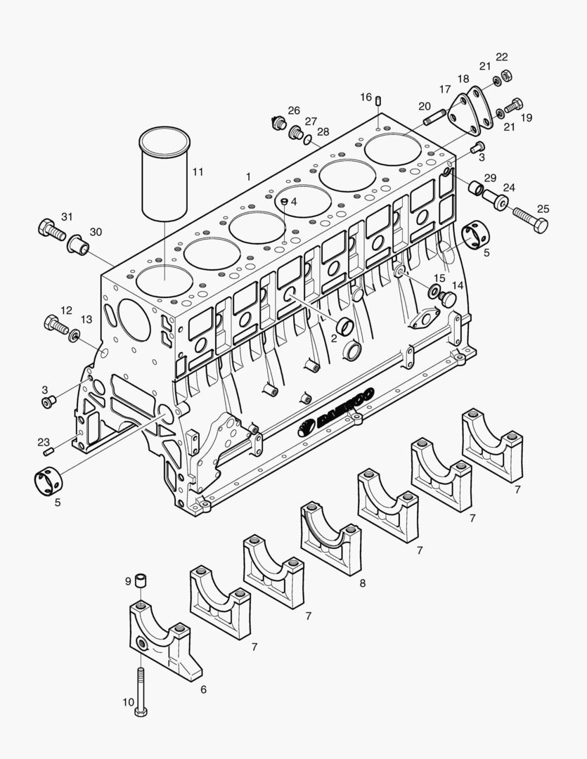 БЛОК ЦИЛИНДРОВ
