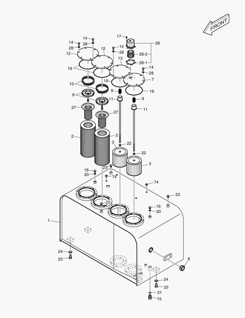 РЕЗЕРВУАР ДЛЯ МАСЛА