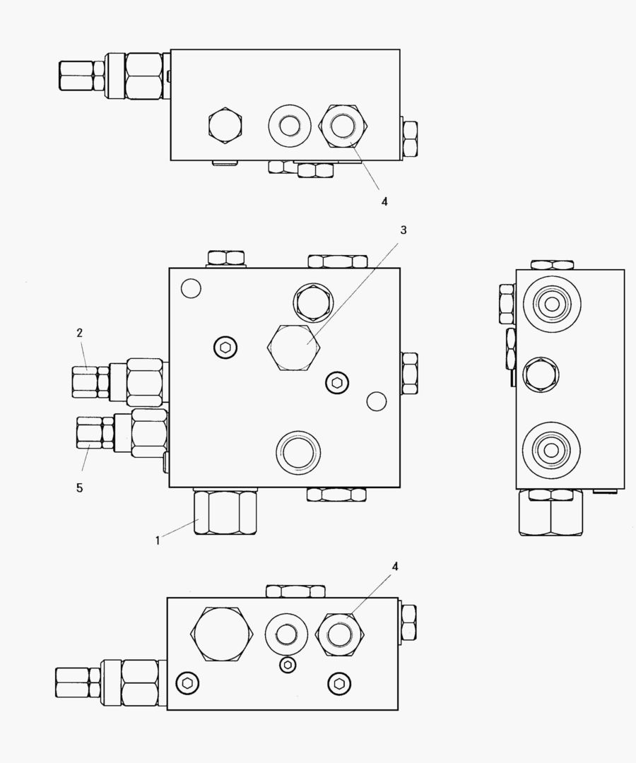 Спецтехника 7390 BRAKE SUPPLY VALVE [1~418] - главное фото