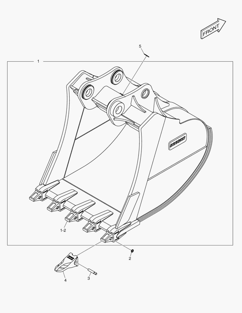 7220 BUCKET ASS`Y - 4.05mВі - S CLASS [5001~5118]