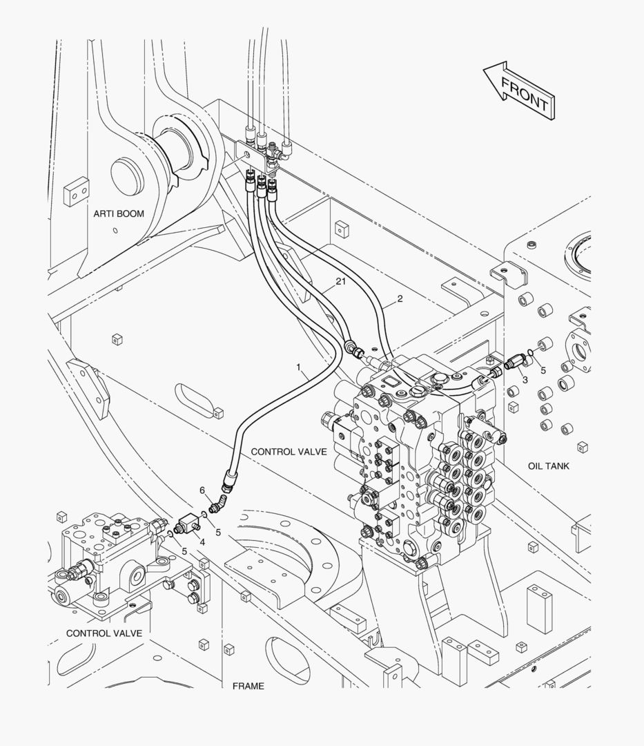 ГИДРОЗАМОК ТРУБОПРОВОДА - ШАРНИРНАЯ СТРЕЛА