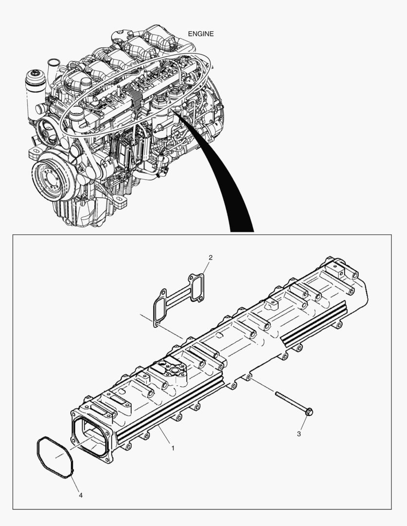 G010-50 INTAKE MANIFOLD