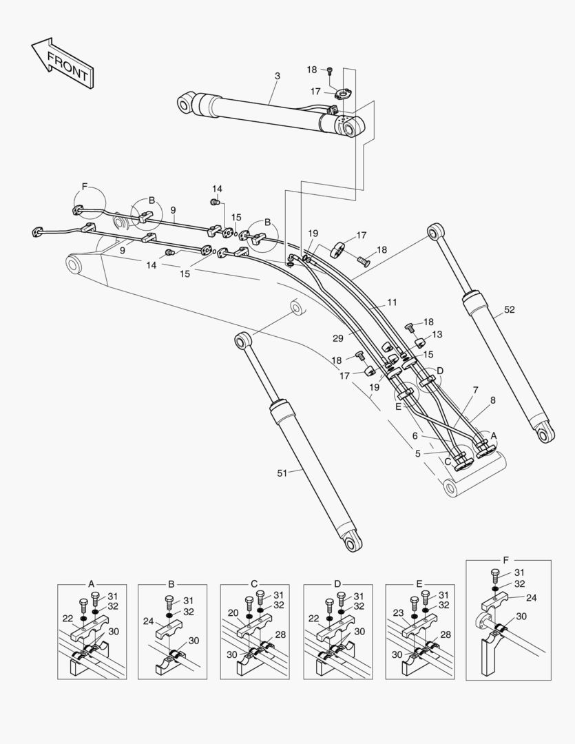 ГИДРОСИСТЕМА СТРЕЛЫ