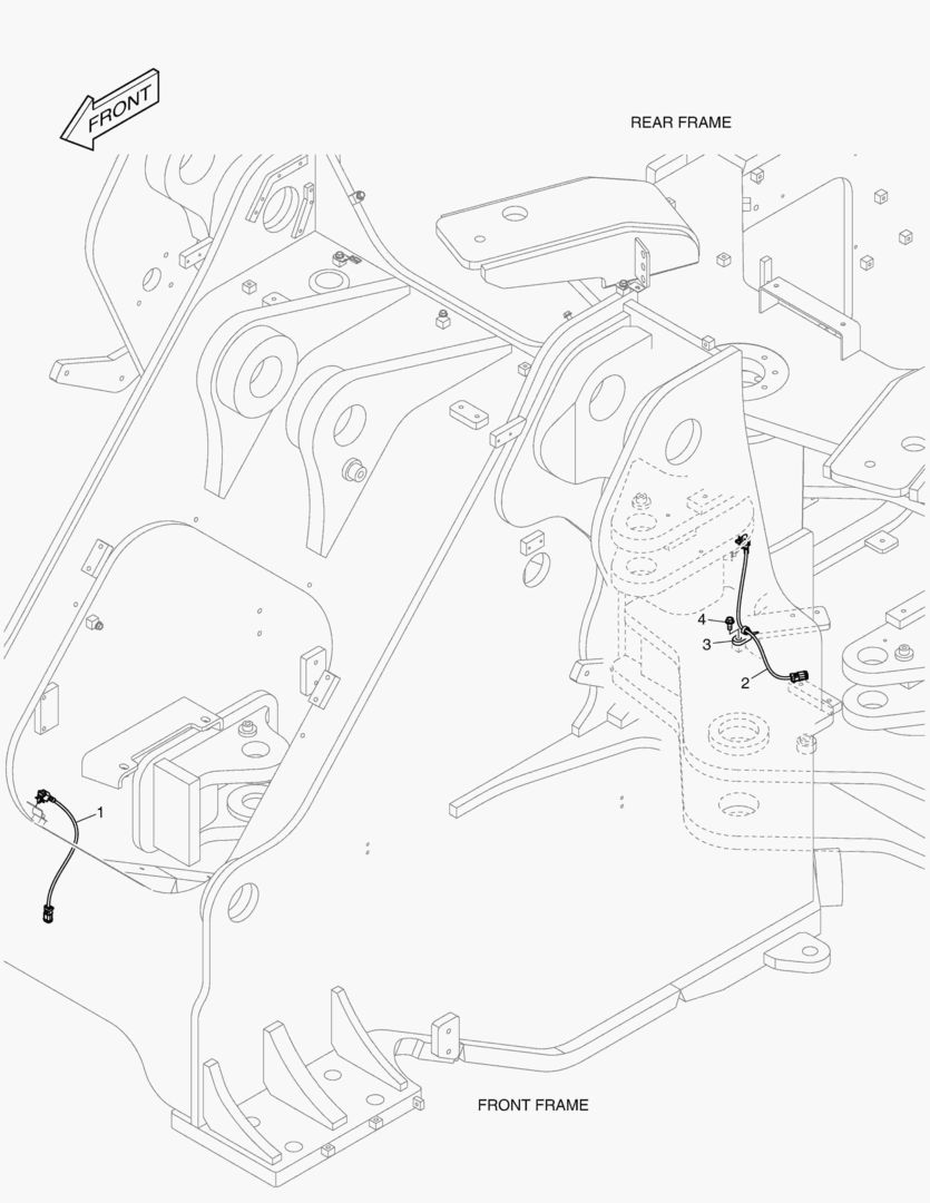 5920 JOINT HARNESS - AXLE OIL COOLER