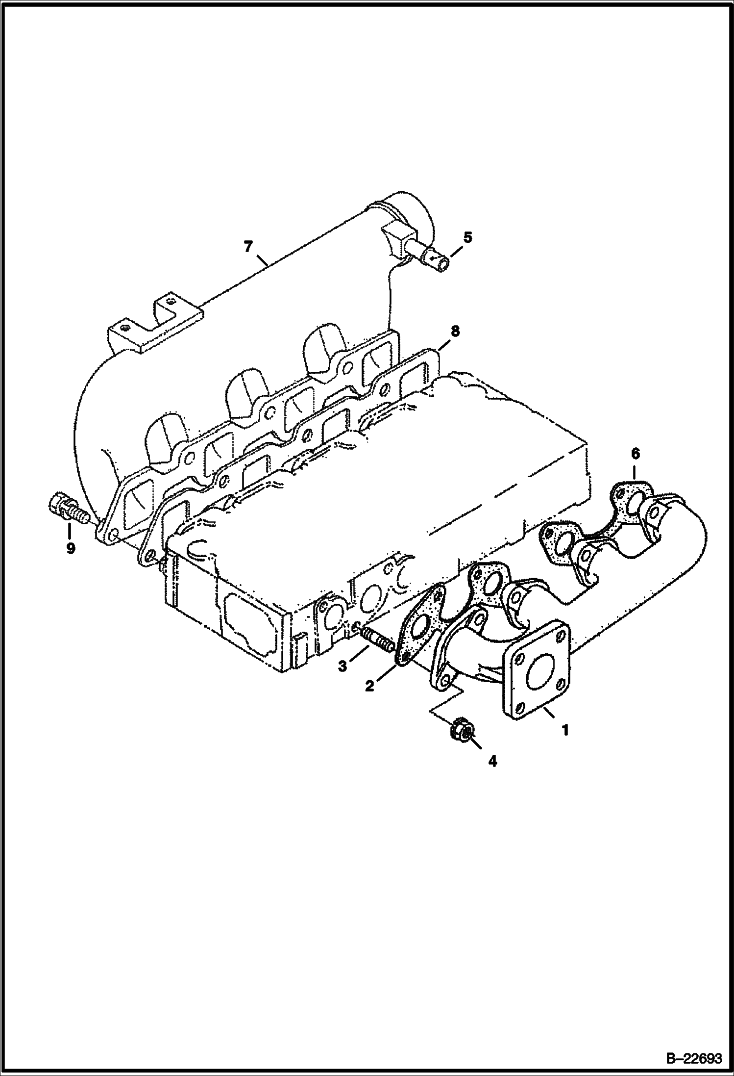 Схема КОЛЛЕКТОРЫ (KUBOTA - V2203MDI - TIER II)
