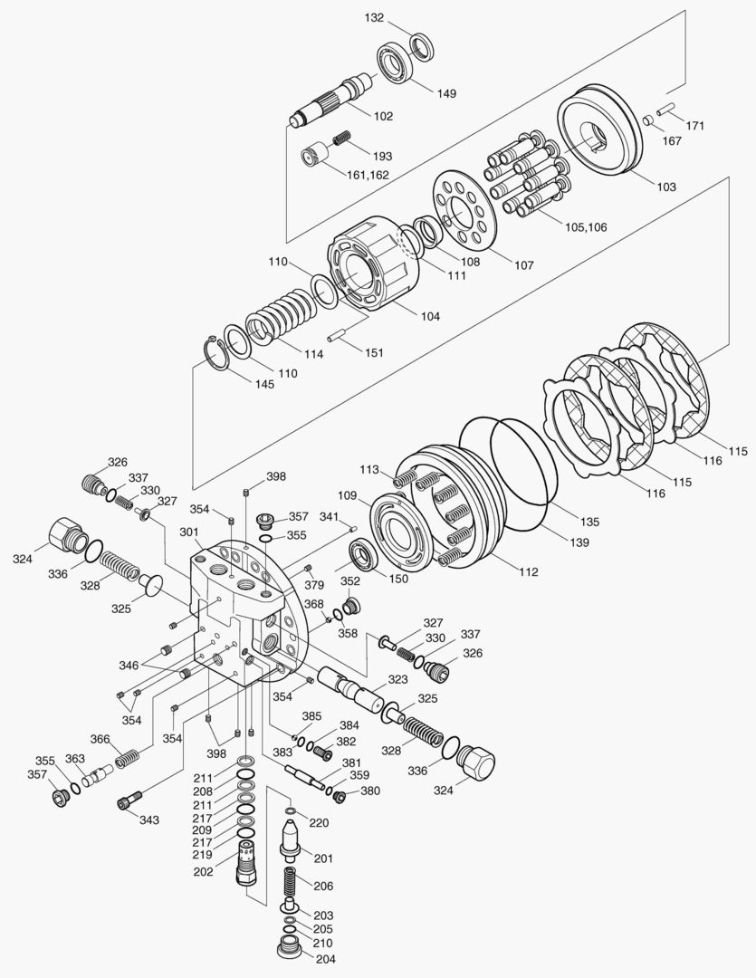 Спецтехника 4150 TRAVEL MOTOR [1001~1114] - главное фото