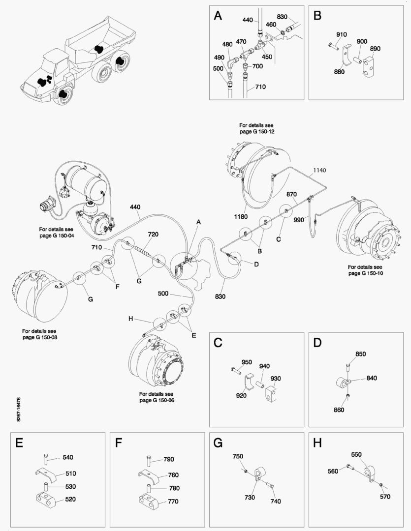 G150-2 BRAKE SYSTEM 1 - OVERVIEW [710002~710044]