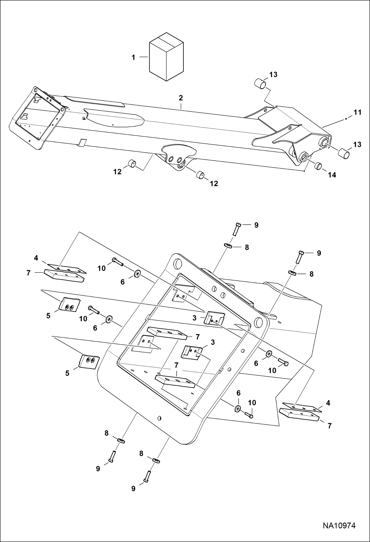 НЕПОДВИЖНАЯ СТРЕЛА (ЗАМЕНА) (СЕРИЙНЫЙ НОМЕР 366211001 И ВЫШЕ)