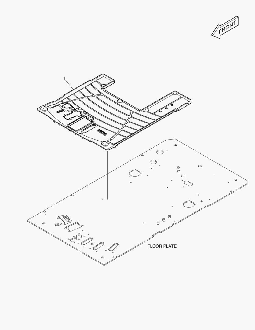7130 FLOOR MAT - ONE & TWO WAY