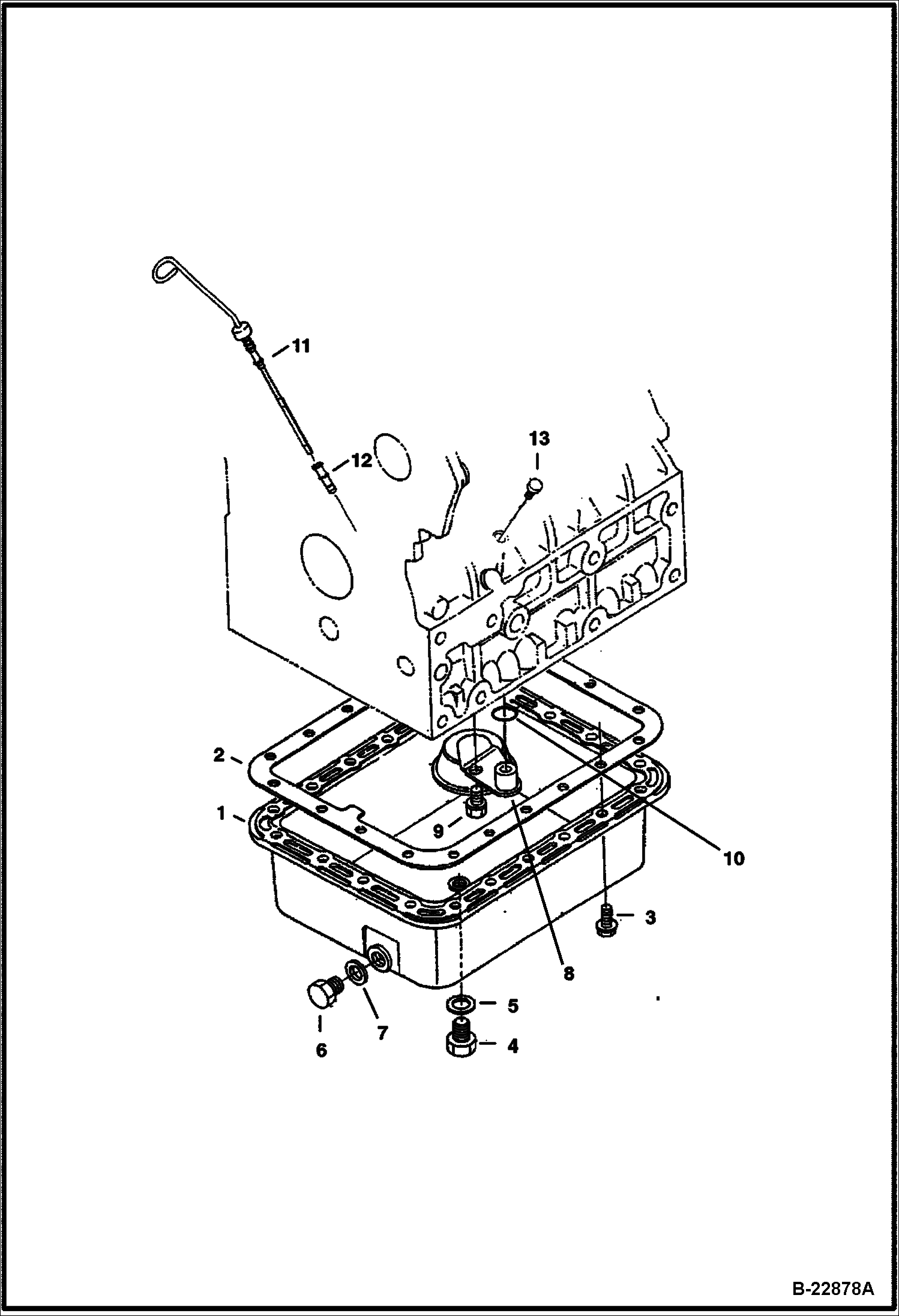 ПОДДОН КАРТЕРА KUBOTA - D1703-M-E3B - ВРЕМЕННЫЙ TIER IV REPLACEMENT