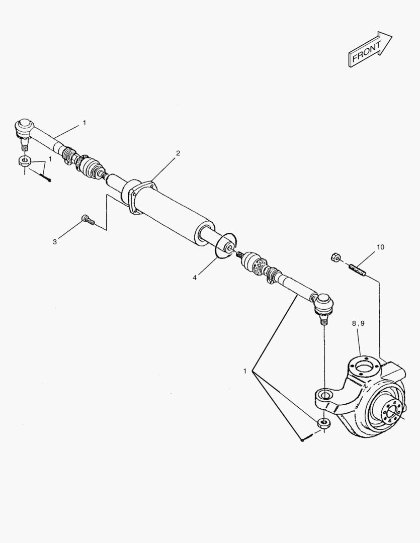 ПЕРЕДНЯЯ ОСЬ(5)