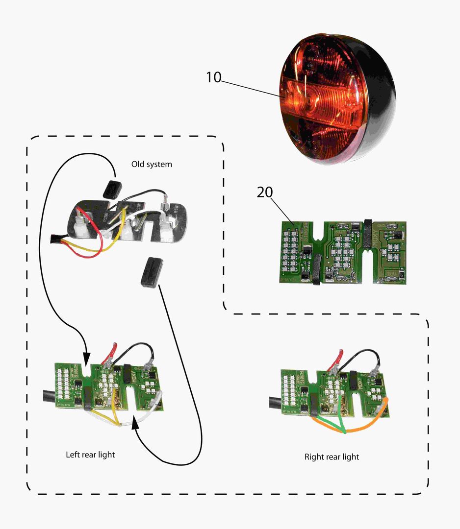 G500-74 REAR LIGHT