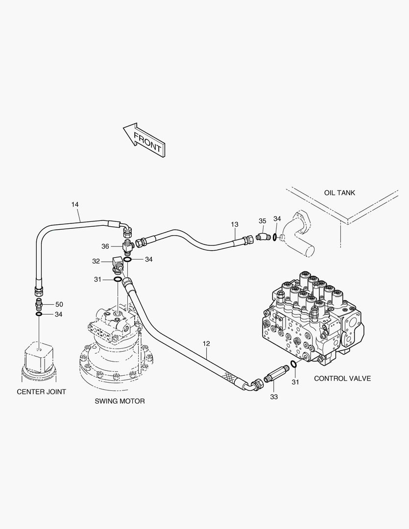 ТУБОПРОВОД МАСЛЯНОГО РАДИАТОРА(3)