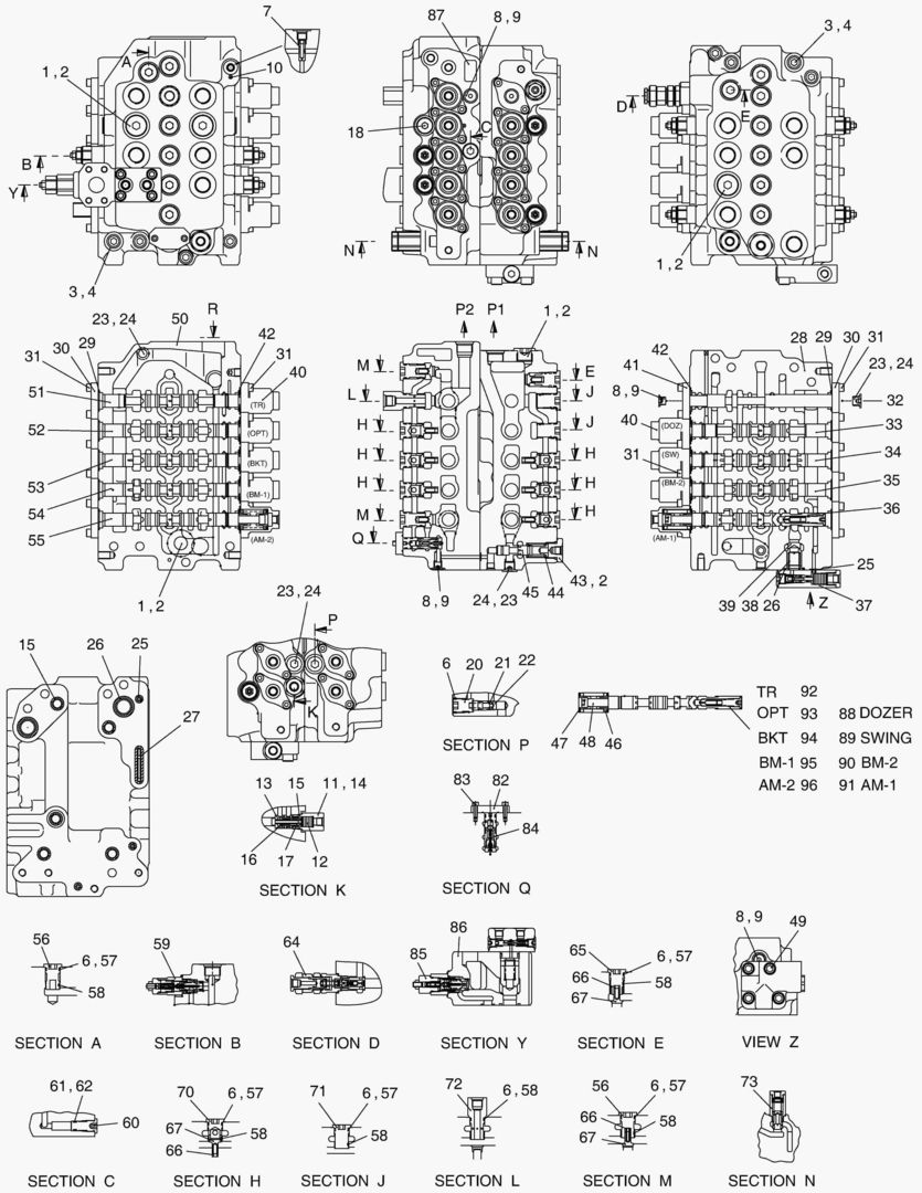 Спецтехника 4240 CONTROL VALVE