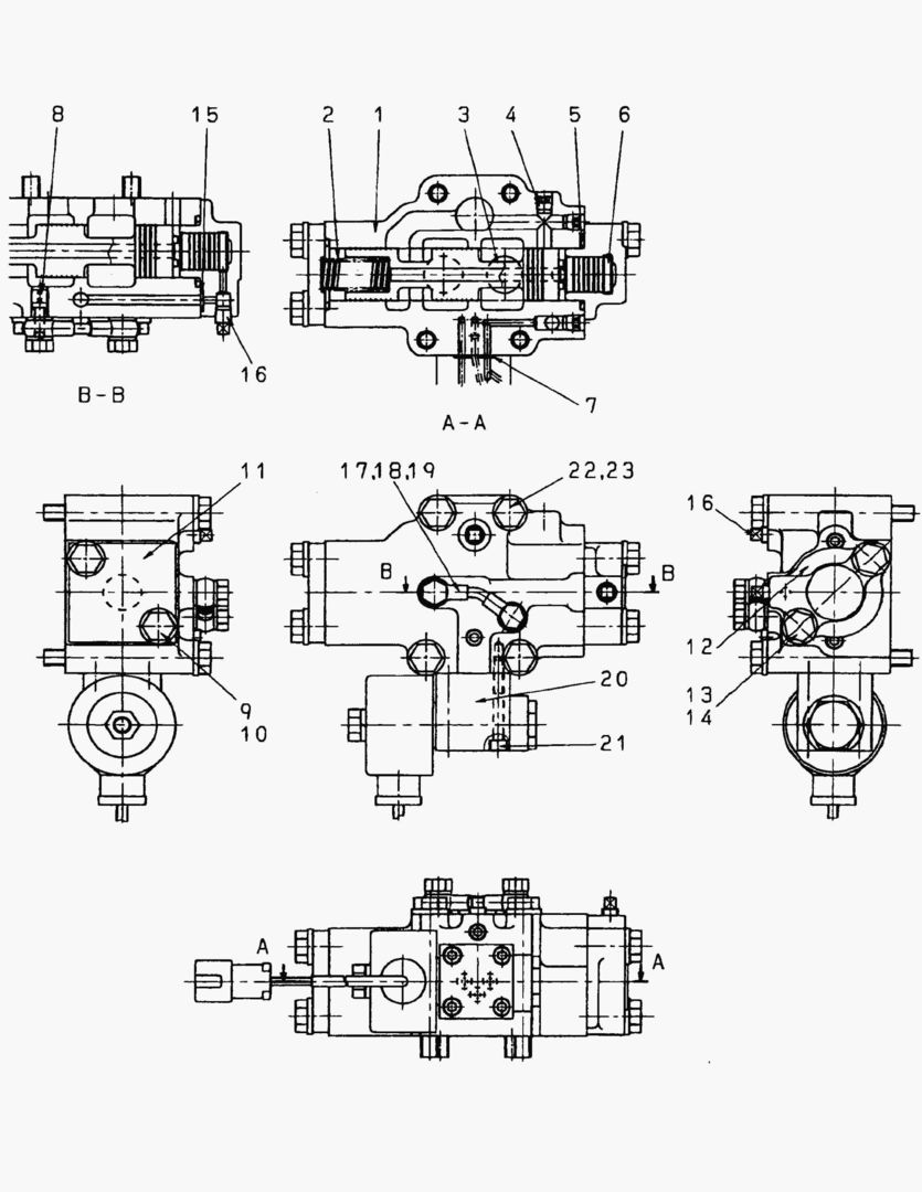 Схема G020-39 TRANSMISSION RETARDER VALVE