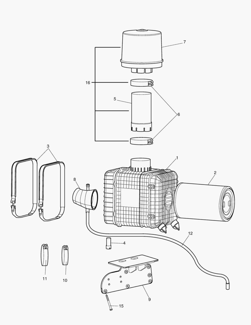 555 AIR FILTER(93 DUST FILTER) [10028~]