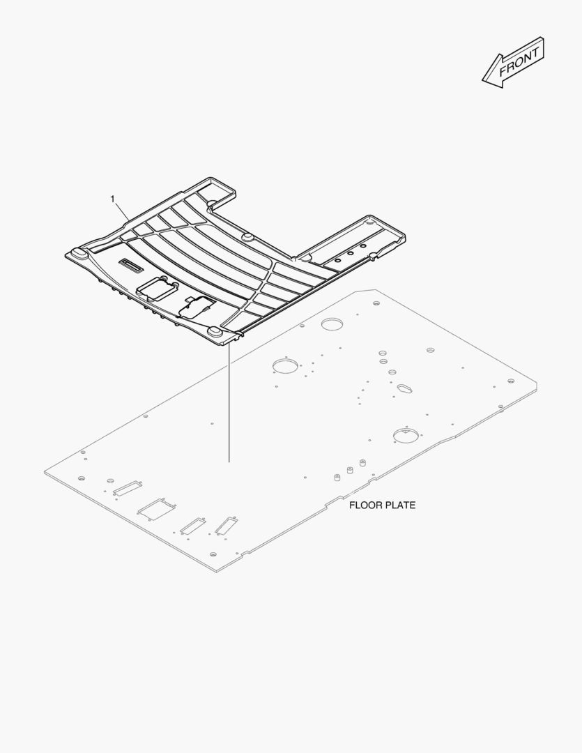 КОВРИК НА ПОЛУ КУЗОВА - ВРАЩАЮЩИЙСЯ