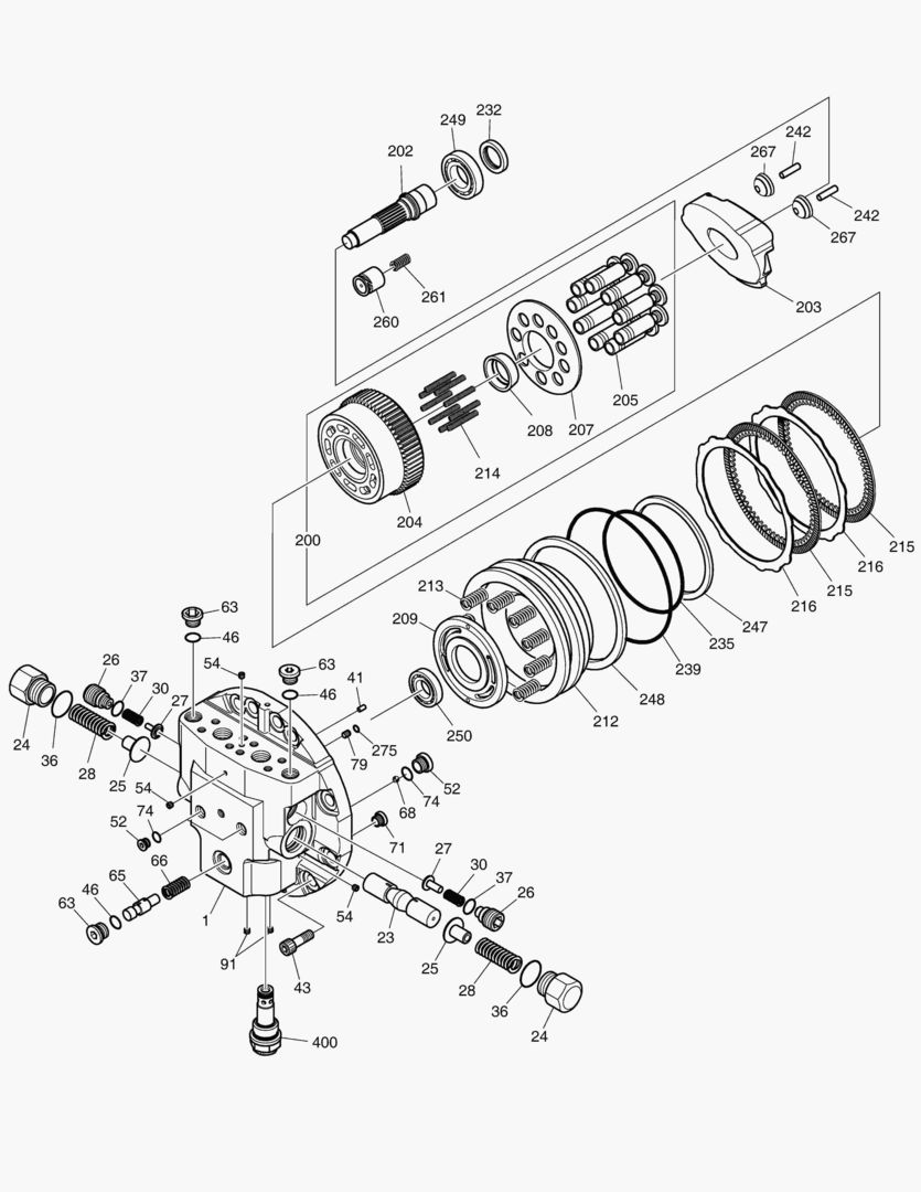 ХОДОВОЙ ГИДРОМОТОР