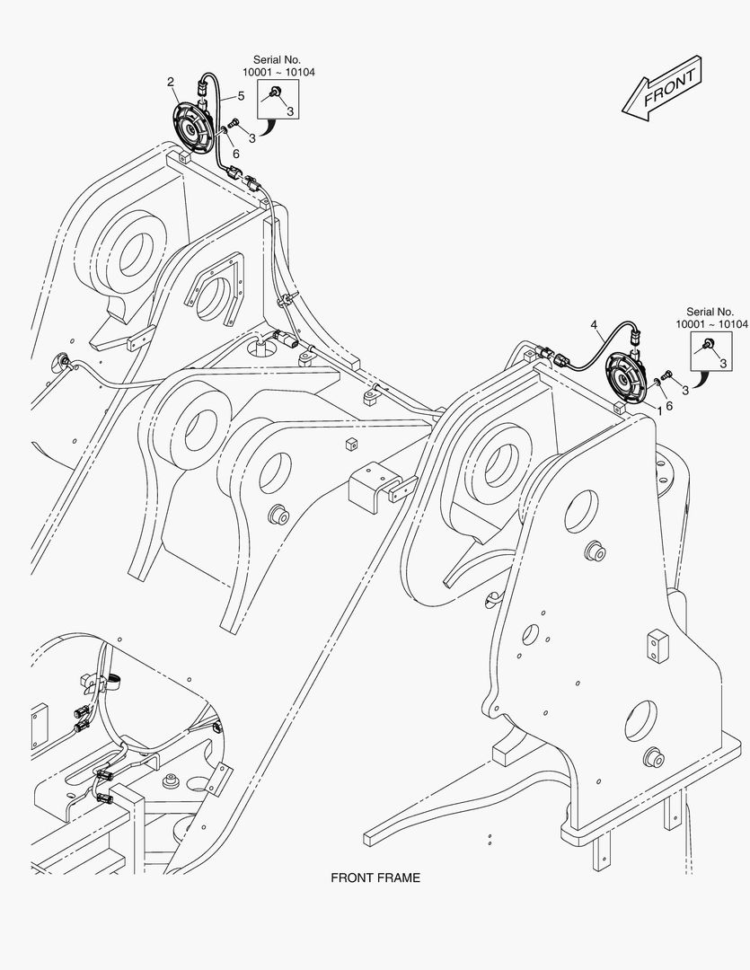 5690 ELECTRIC PARTS - FRONT(EUROPE)