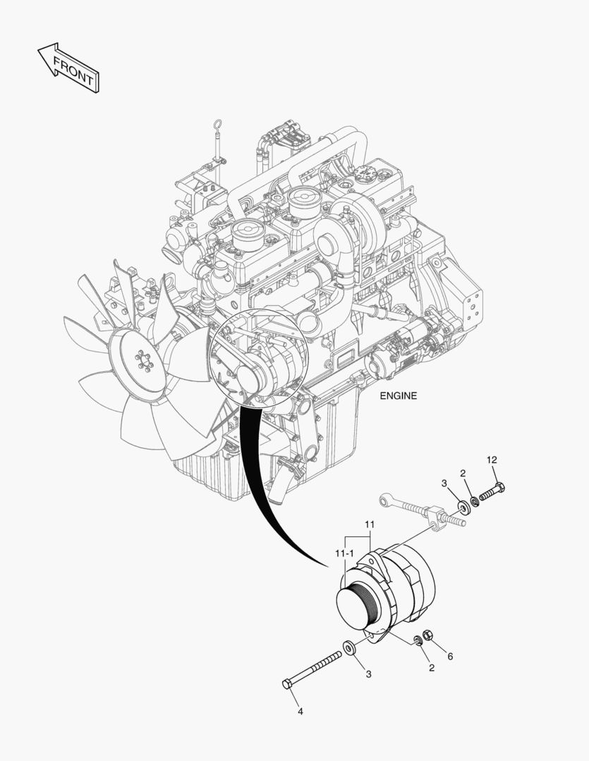 УСТАНОВКА ГЕНЕРАТОРА ПЕРЕМЕННОГО ТОКА