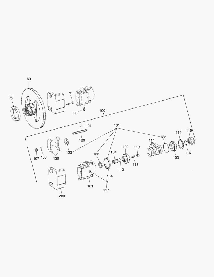 Схема СТОЯНОЧНЫЙ ТОРМОЗ
