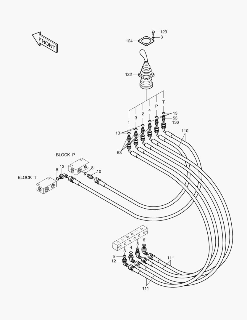 ТРУБОПРОВОД СЕРВОУПРАВЛЕНИЯ(5)