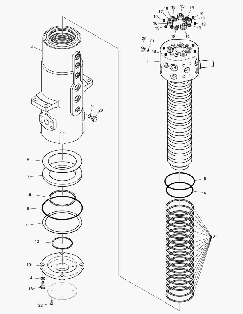 Схема 4301 CENTER JOINT - INDEPENDENT ATTACH [8243~]