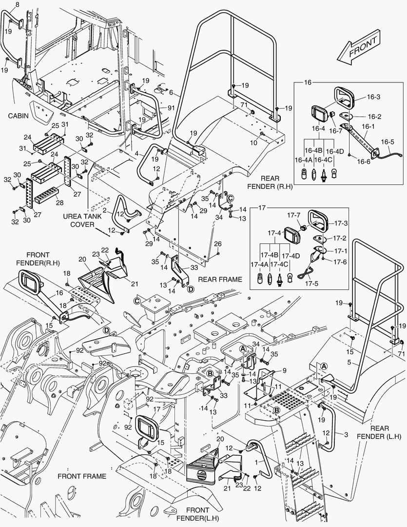 1620 FENDER & LADDER