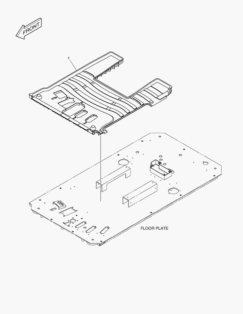 КОВРИК НА ПОЛУ КУЗОВА - ТРИ ПЕДАЛИ(СИСТЕМА ЗАЩИТЫ ПРИ ОПРОКИДЫВАНИИ)