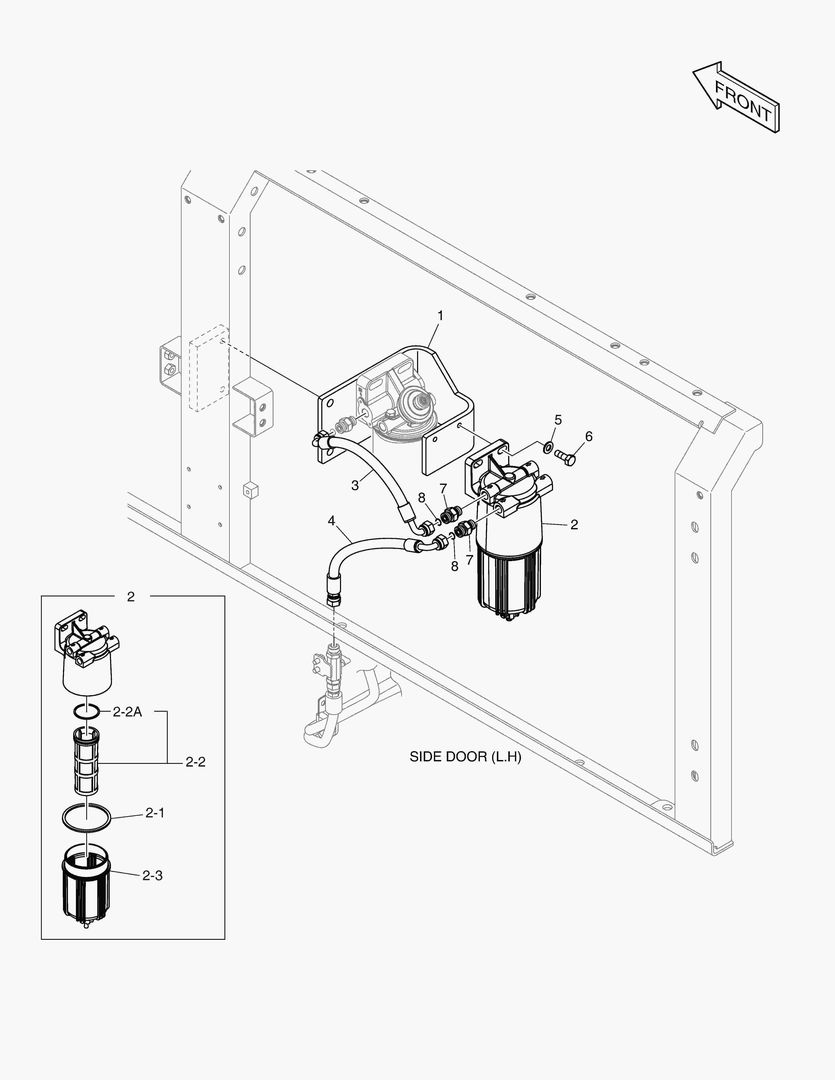 7620 ADDITIONAL WATER SEPARATOR ASS`Y