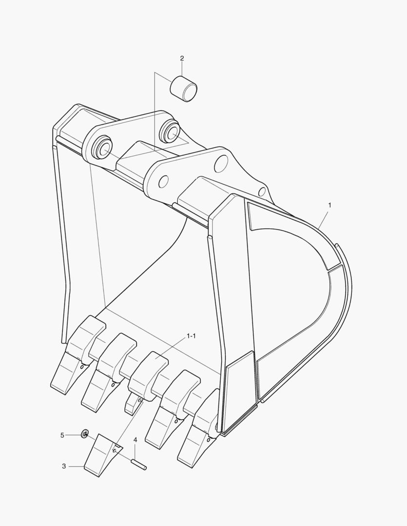 5340 BUCKET-1.9MВі-HEAVY DUTY