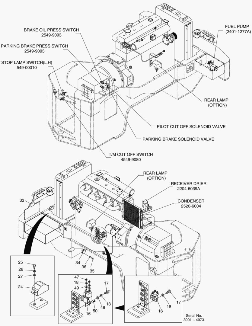 ЭЛЕКТРИЧЕСКИЕ ЗАПЧАСТИ(7) - СОПРЯЖЕННЫЕ ДЕТАЛИ