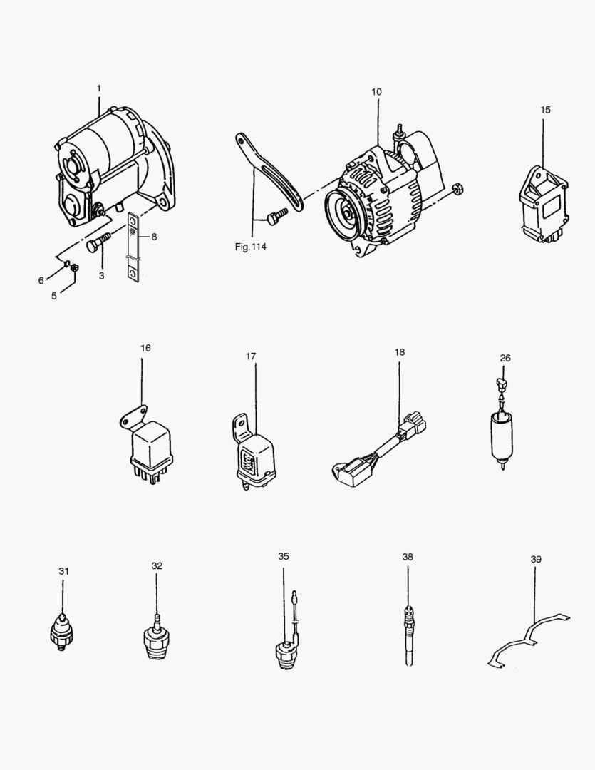 ЭЛЕКТРИЧЕСКИЕ ЗАПЧАСТИ