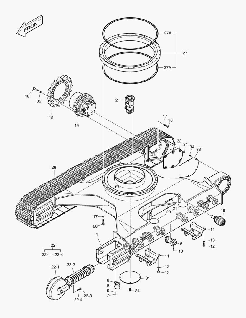 РАМА ГУСЕНИЦЫ