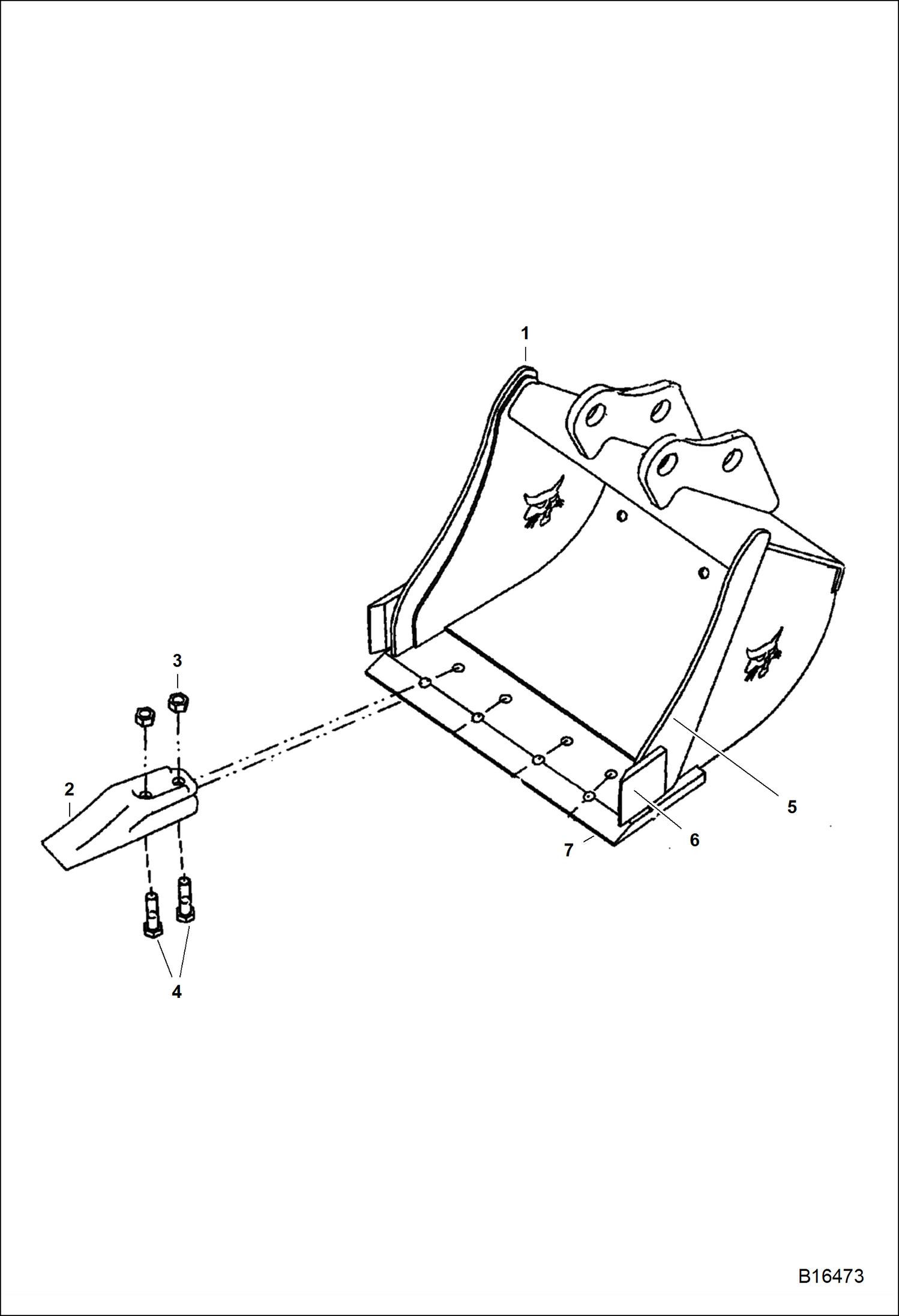 КОВШ (КРЕПЛЕНИЕ)(319,320,322,323)