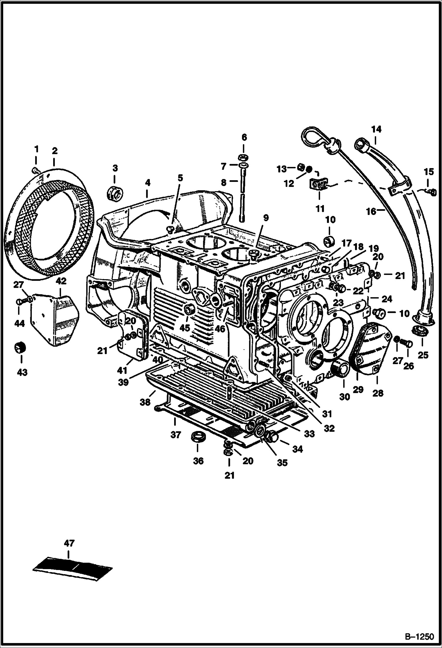 КАРТЕР ДВИГАТЕЛЯ