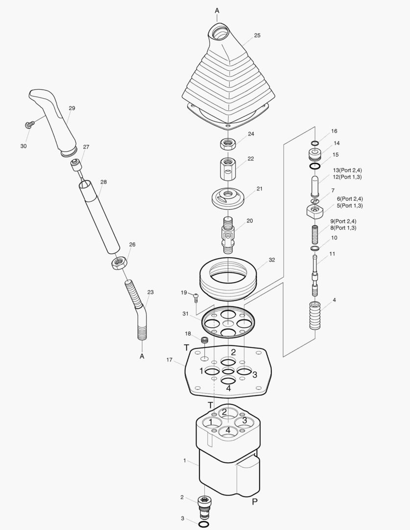 2171 JOYSTICK VALVE [301~]