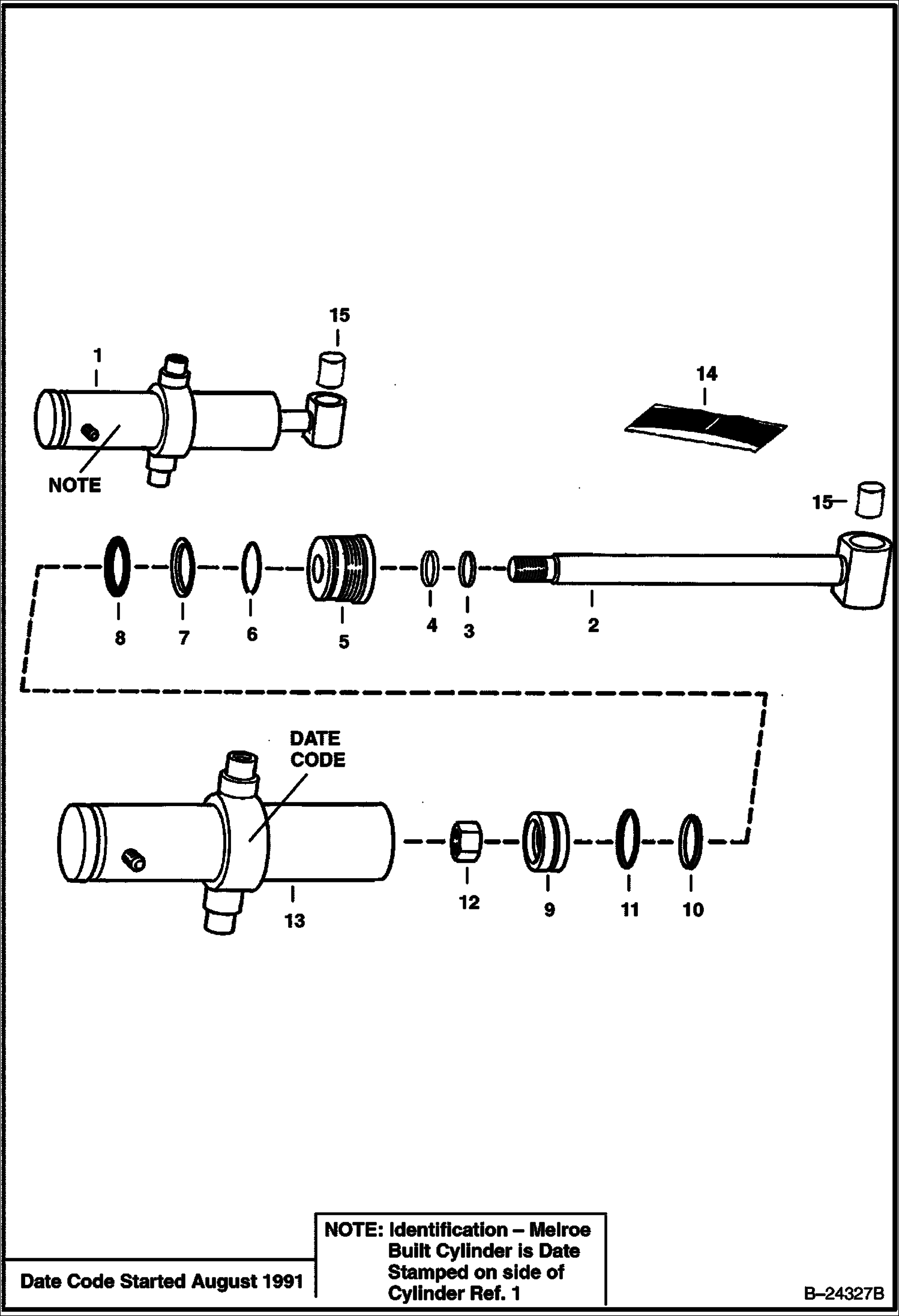ЦИЛИНДР ПОВОРОТА 835S