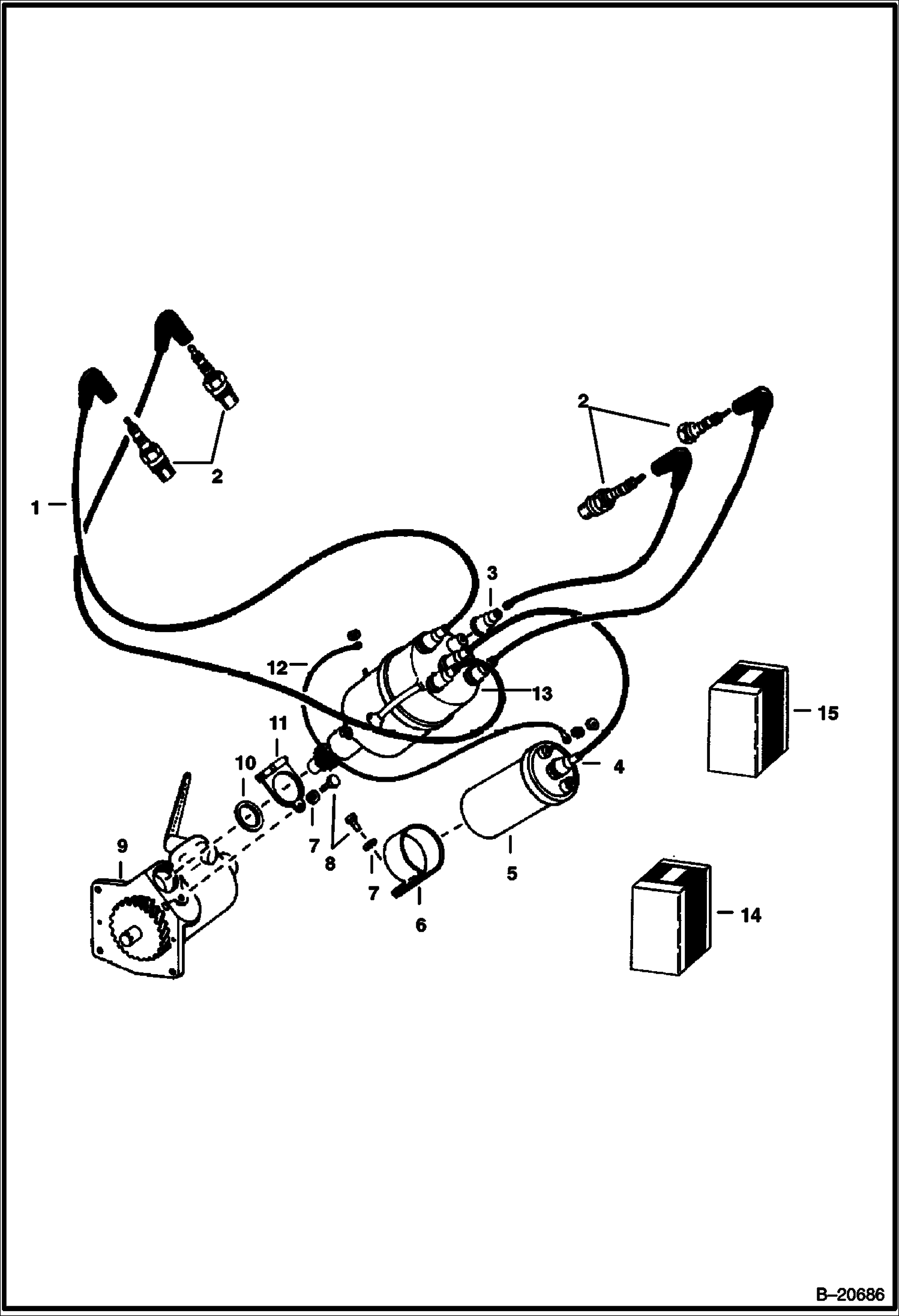 Схема СИСТЕМА ЗАЖИГАНИЯ