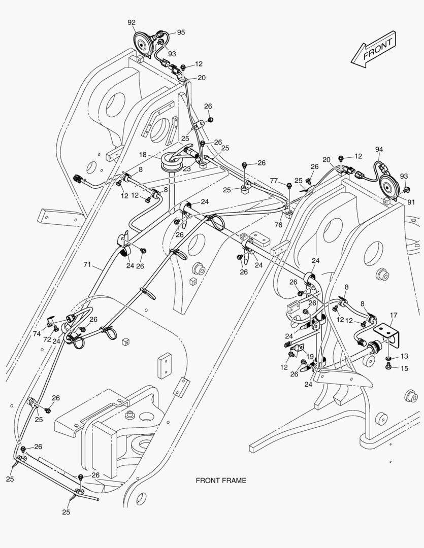 1652 ELECTRIC PARTS - FRONT [10322~]