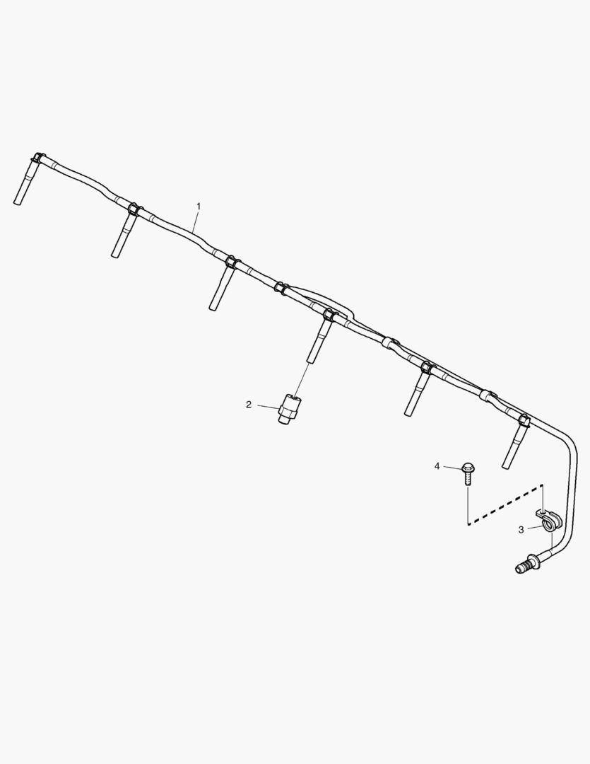 034 BLEED PIPE ENGINE