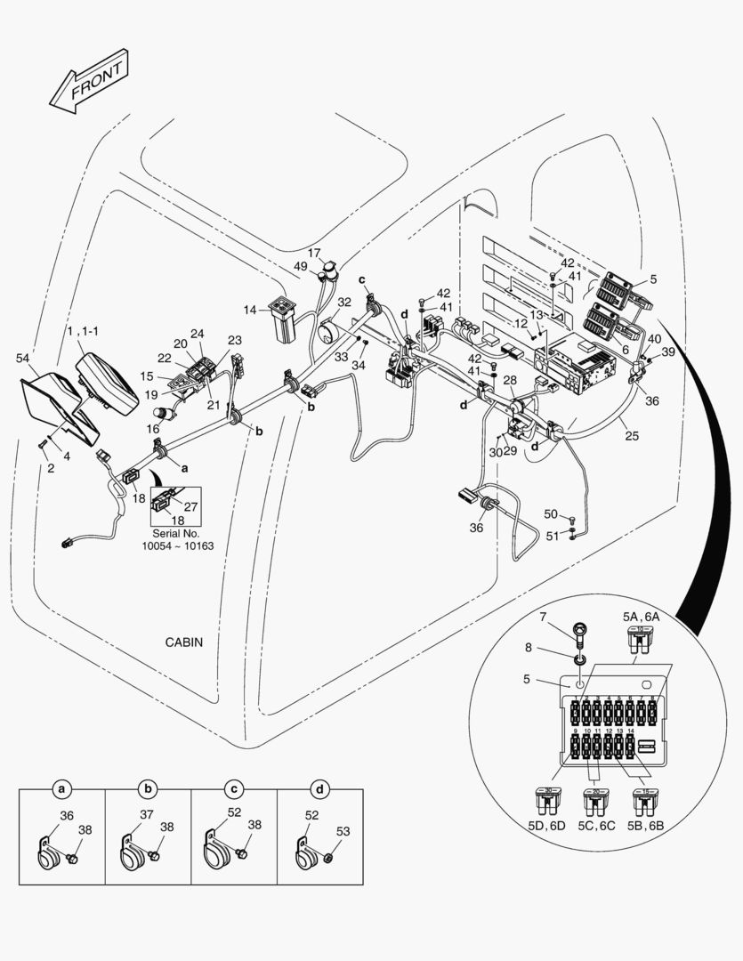1731 ELECTRIC PARTS - CABIN [10054~10218]
