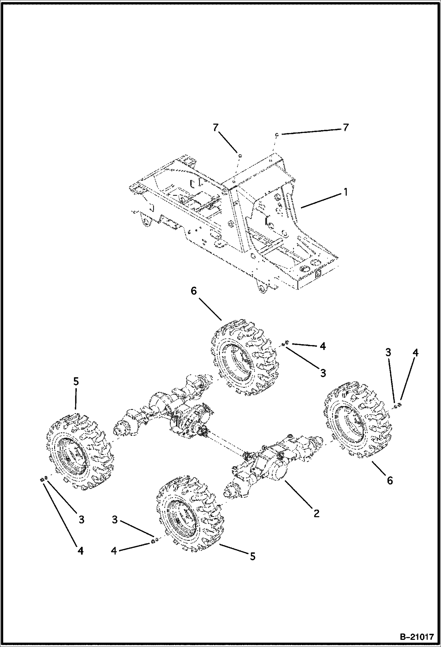 ОСИ РАМА ШАССИ