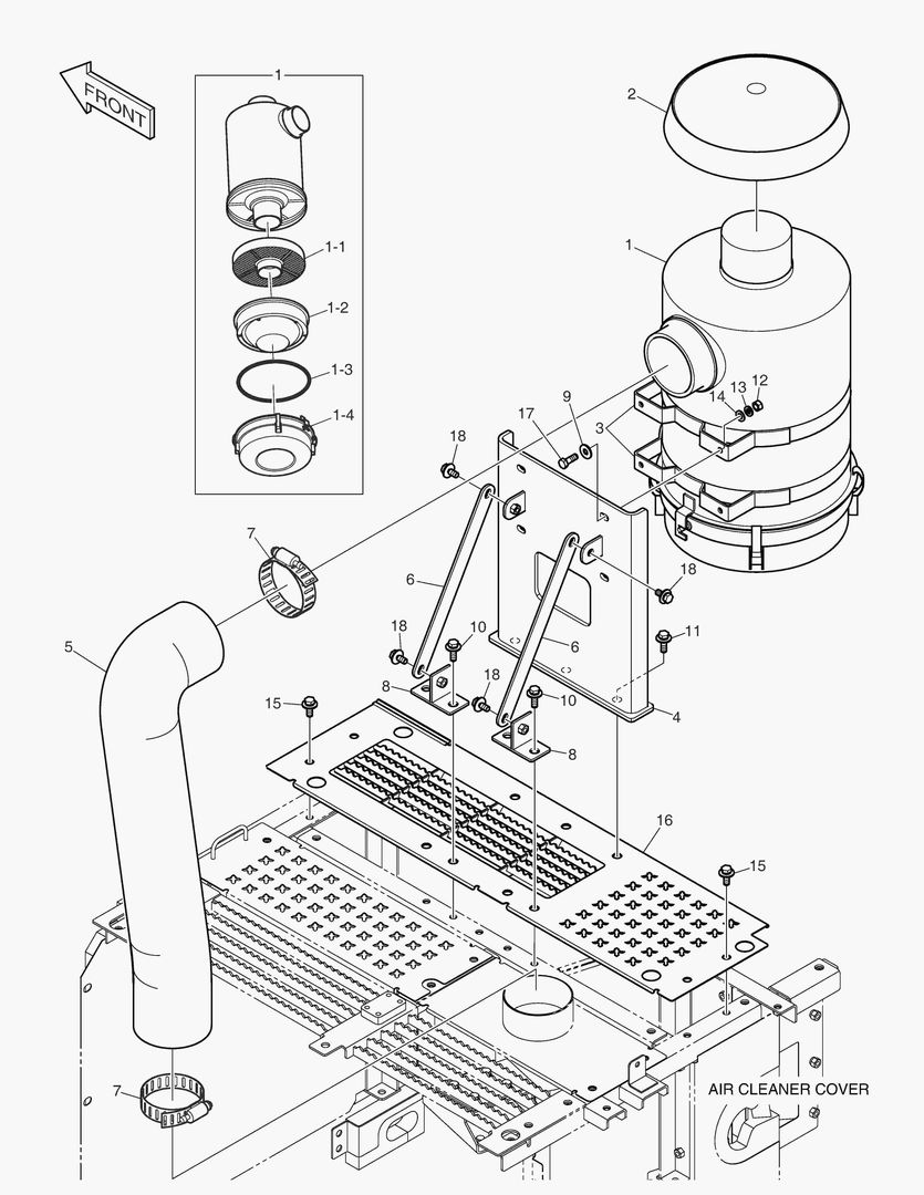 ВОЗДУХООЧИСТИТЕЛЬ - НЕФТЯНАЯ СМАЗКА