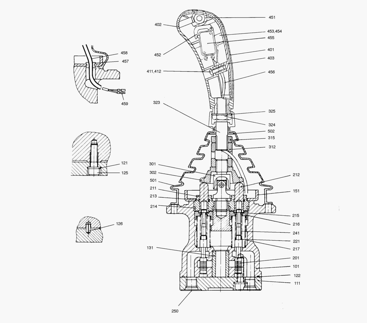6441 REMOTE CONTROL VALVE [6~305]