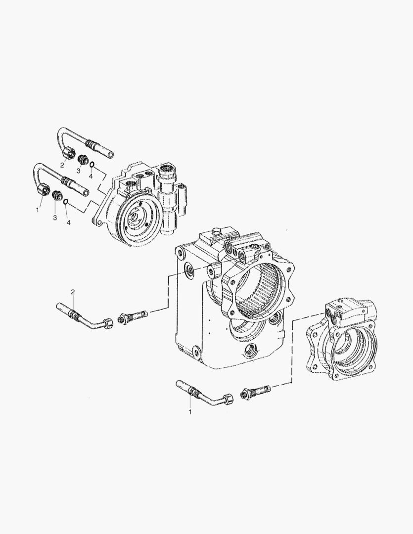 6845 PIPING - TRANSMISSION(2HL70) [366~]
